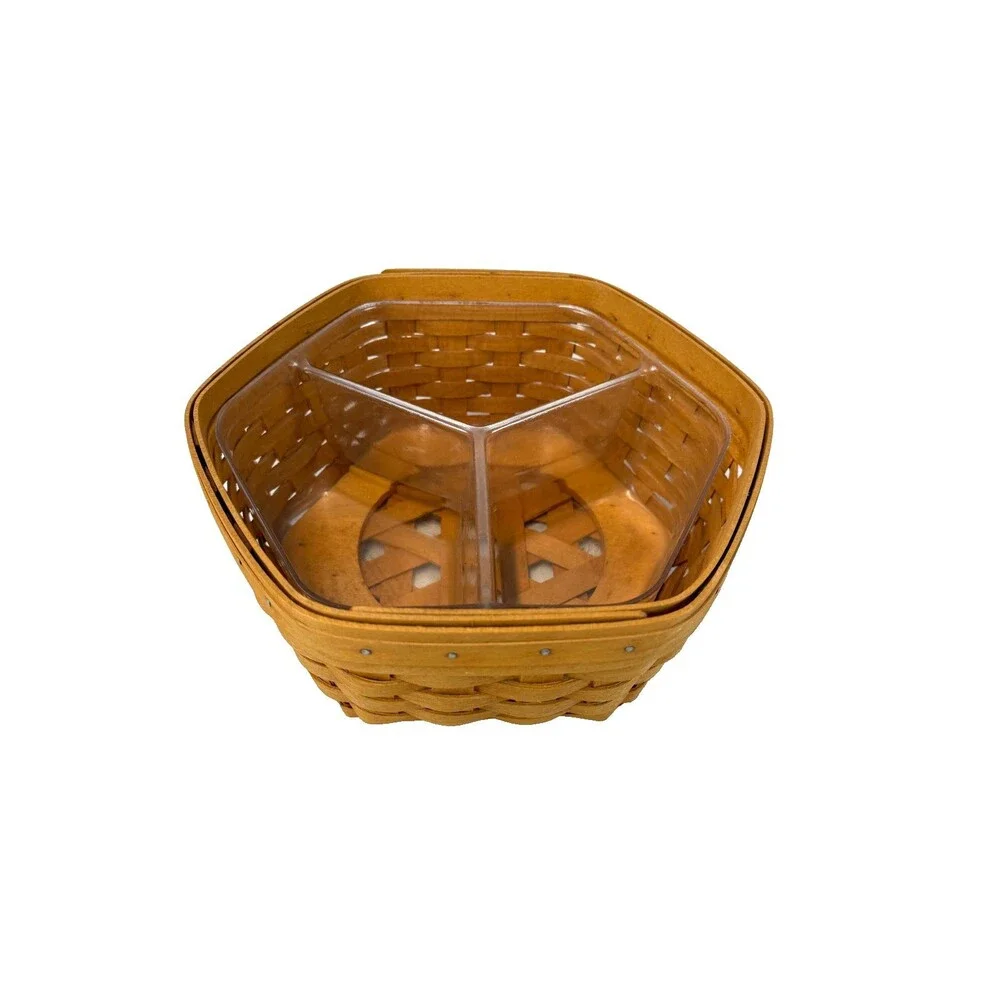 1998 Longaberger Generations Basket w/Divided Protector 10